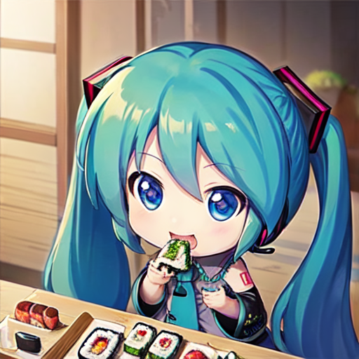 07019-3714966208-Masterpiece, Best Quality, 1girl,  (chibi_1.3), hatsune_miku, (eating sushi_1.2), looking_at_viewer, open_mouth, smile, solo, st.png